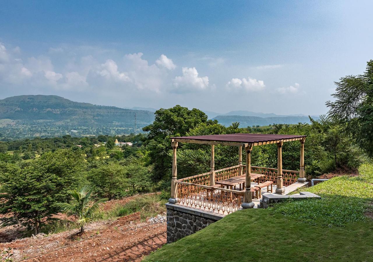 Saffronstays Niramay, Torna-Rajgad - Rustic Pool Villa With A Gazebo And Great Forest Views Marg Asni Kültér fotó